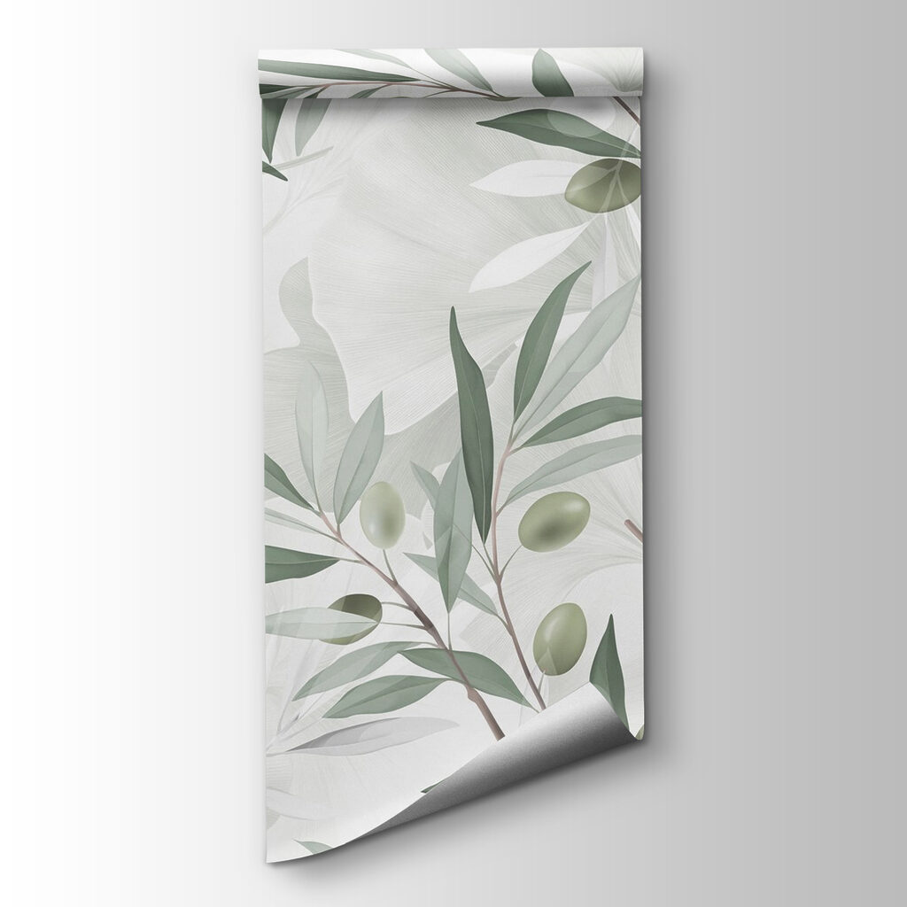 Delicate greenery on a soft backdrop