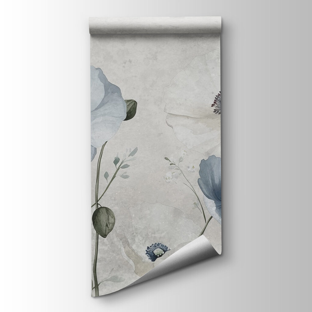 Delicate petals sway in gentle breeze