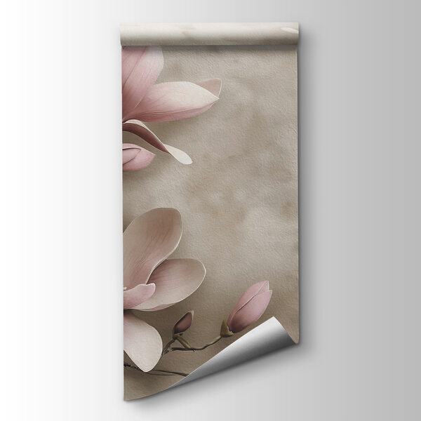 Delicate blooms in soft pastel hues