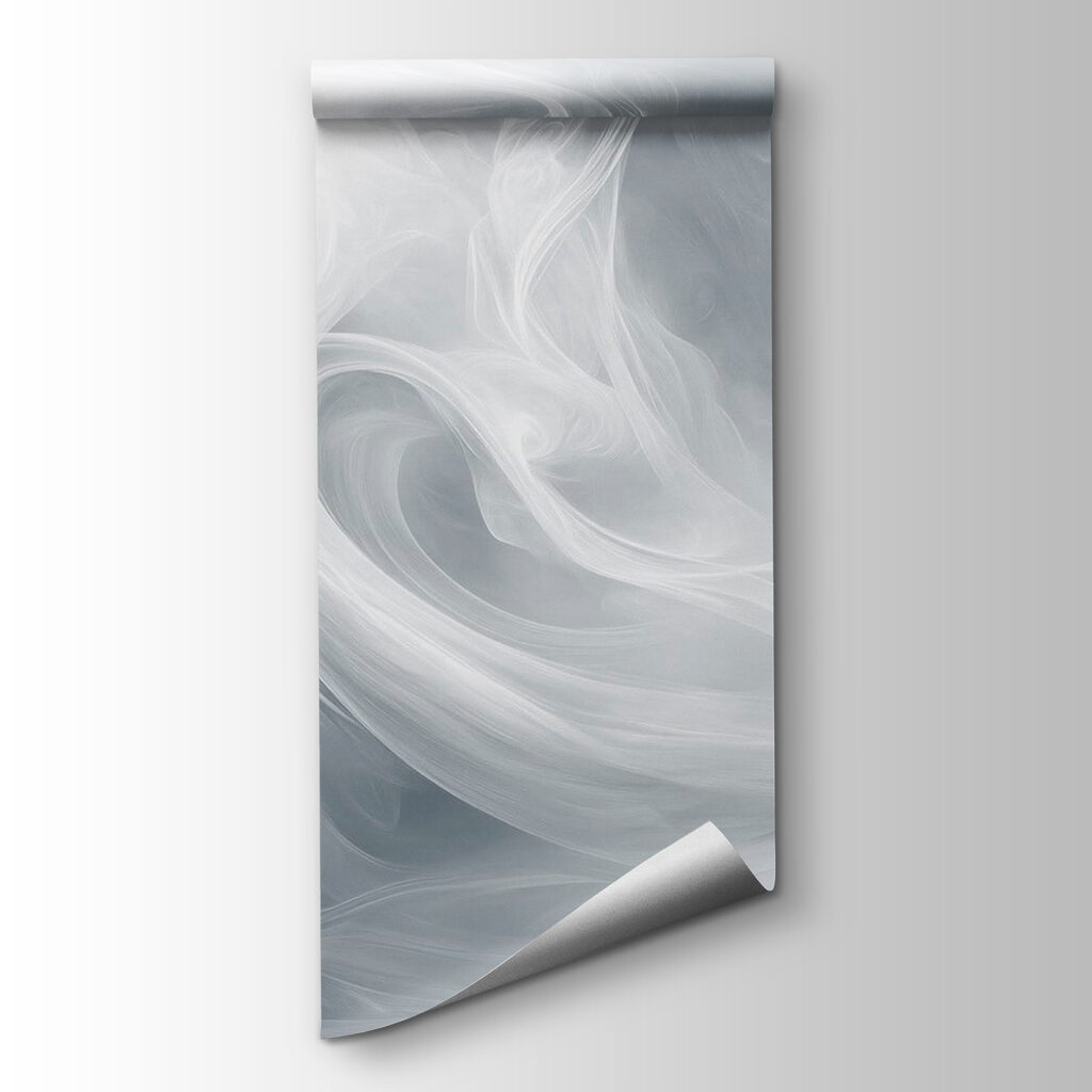 White smoke in the sky