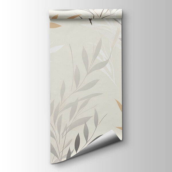 Pattern of leaves on a white background Pattern of leaves on a white background