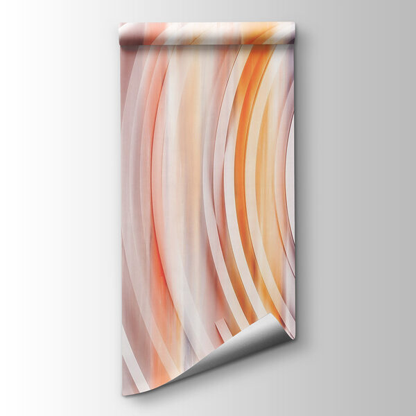 Blurry image of a swirly circle Blurry image of a swirly circle