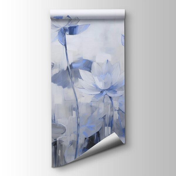 Painting of flowers and leaves Painting of flowers and leaves