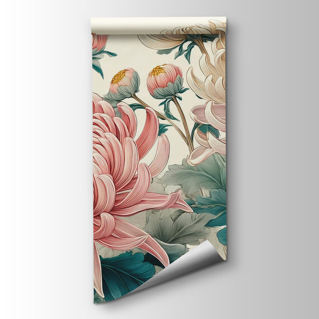 Elegant blooms in soft pastels