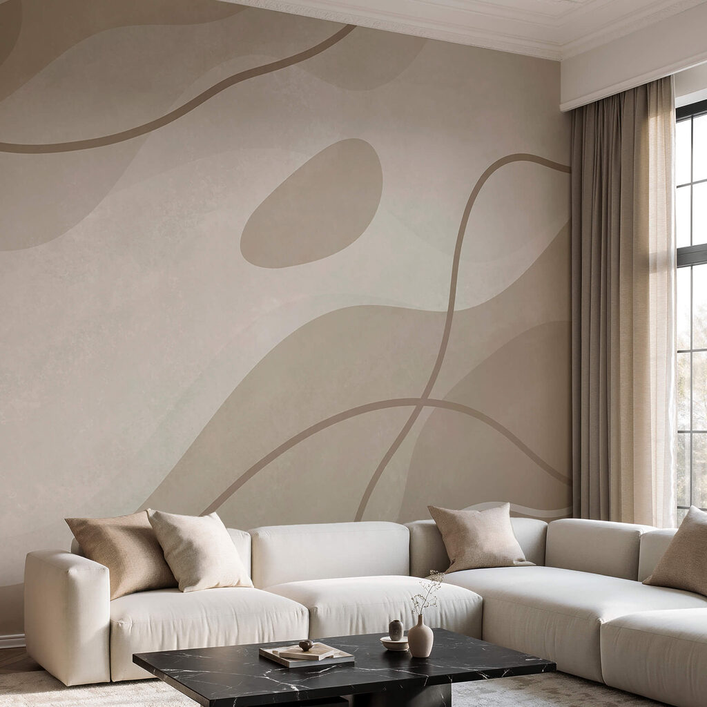 Бежево-білий фон з лініями Бежево-білий фон з лініями