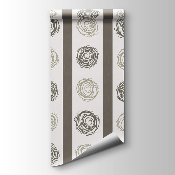 Pattern of circles and lines