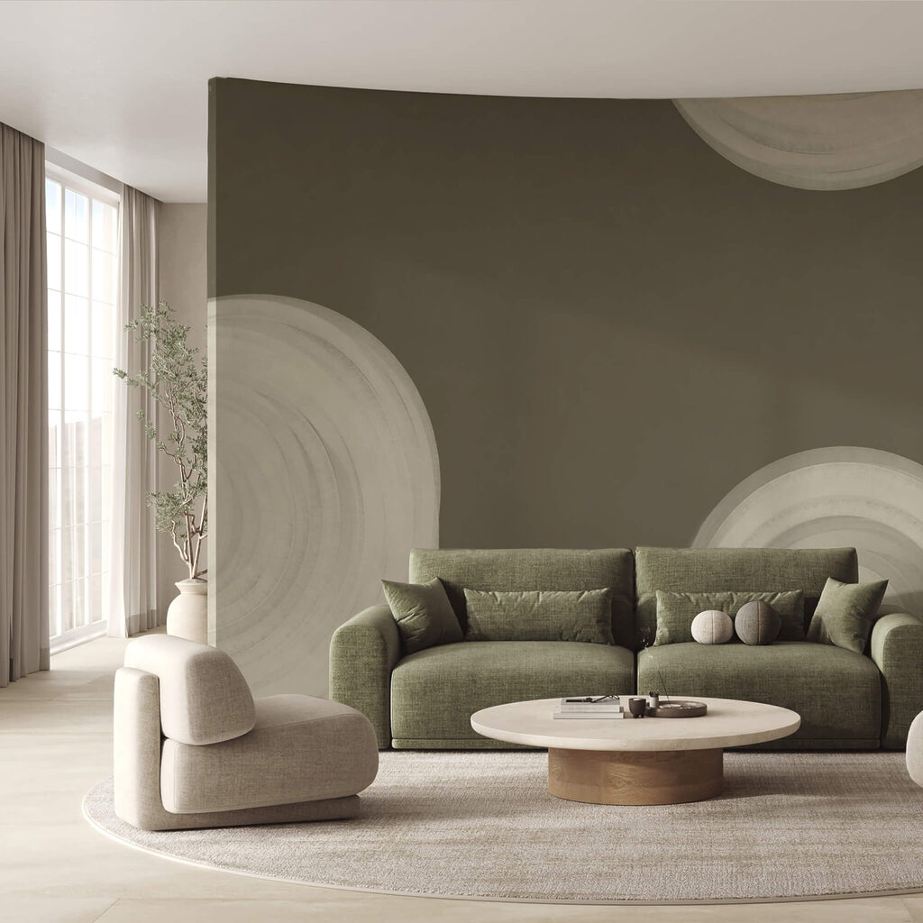 Білий об'єкт у вигляді вихору на коричневому тлі Білий об'єкт у вигляді вихору на коричневому тлі