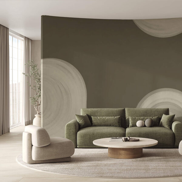 Білий об'єкт у вигляді вихору на коричневому тлі Білий об'єкт у вигляді вихору на коричневому тлі