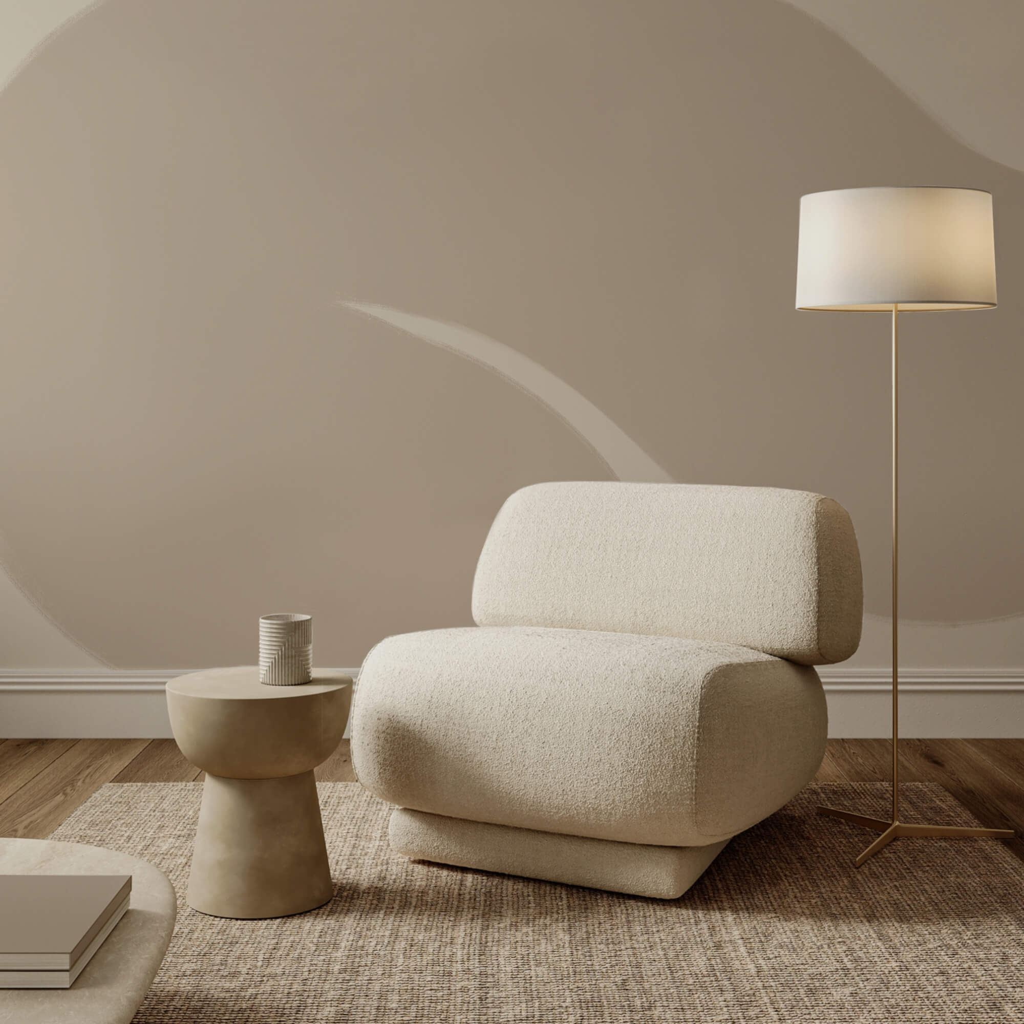 Білий і сірий фон