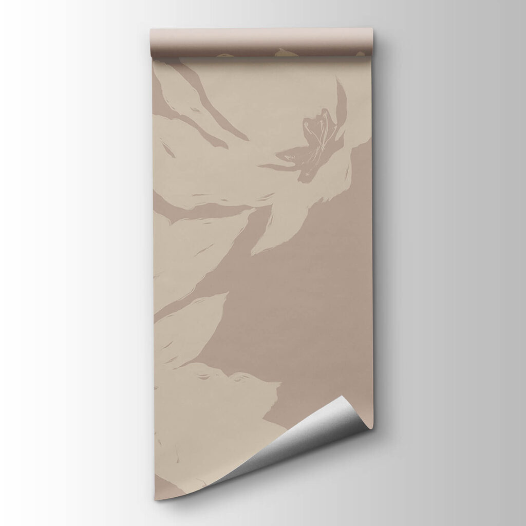 Soft florals on a gentle background