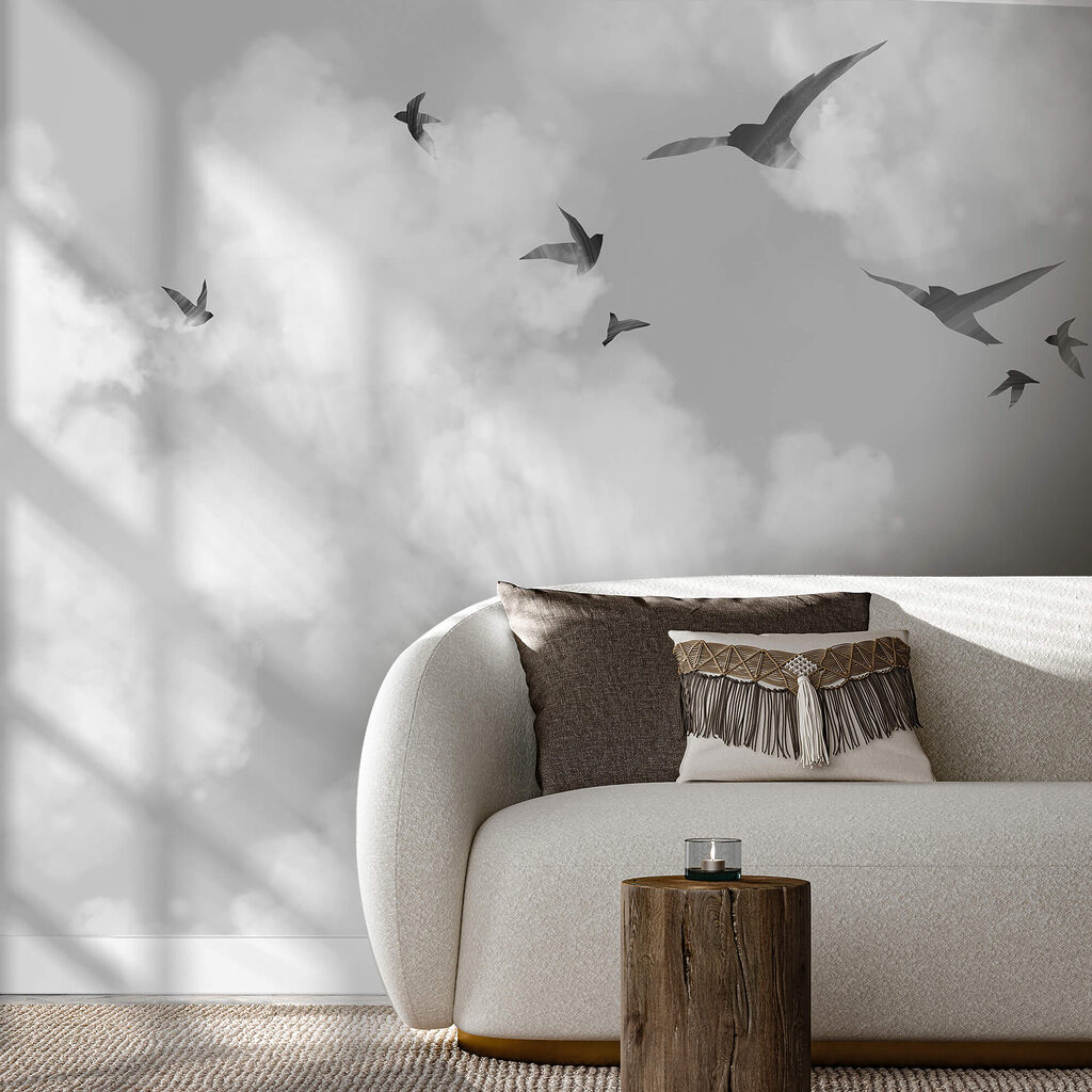 Птахи, що літають у небі