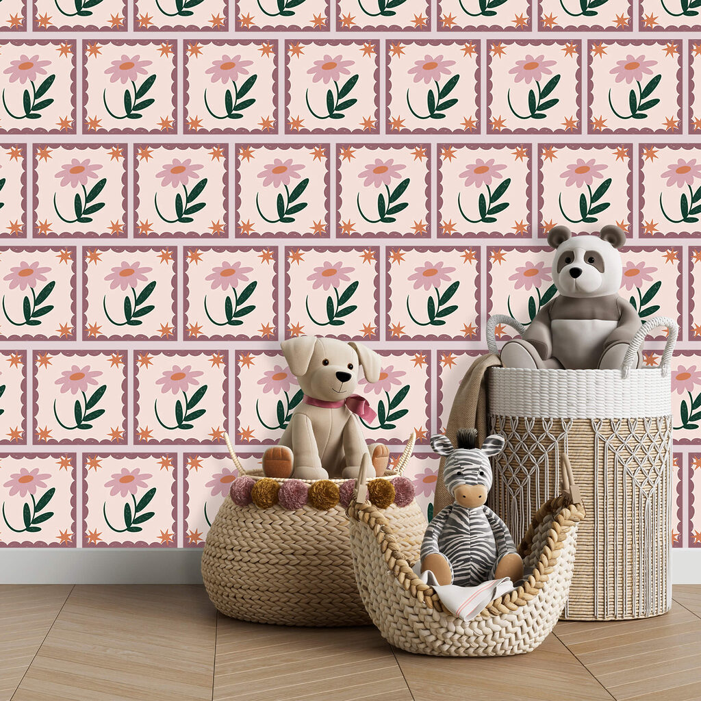 Візерунок з квітів і листя