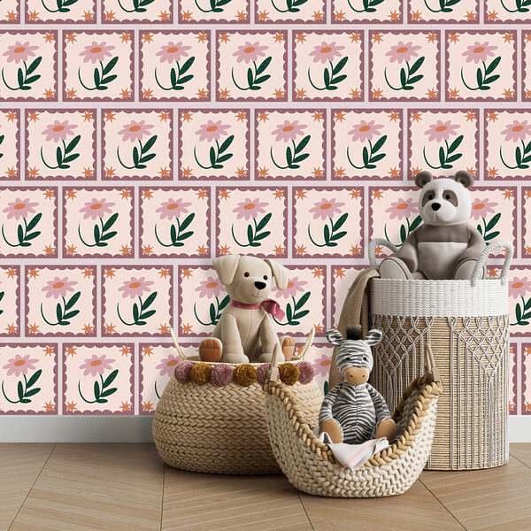 Візерунок з квітів і листя