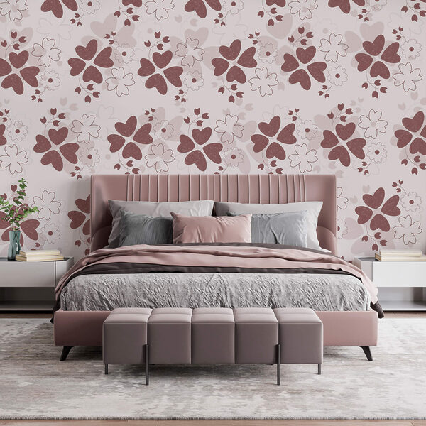 Візерунок з квітів і листя