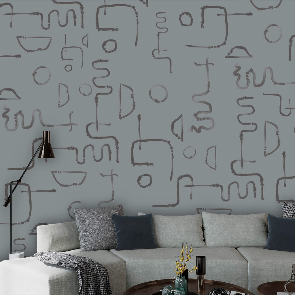 Візерунок ліній і форм