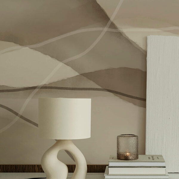 Спокійні хвилі в м'яких землистих тонах