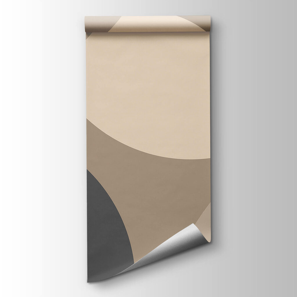 Abstract shapes in soft earth tones Abstract shapes in soft earth tones
