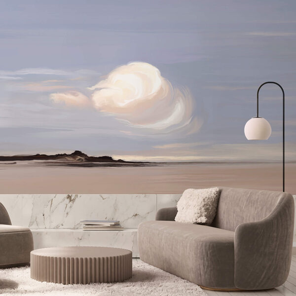 Біла хмара в небі