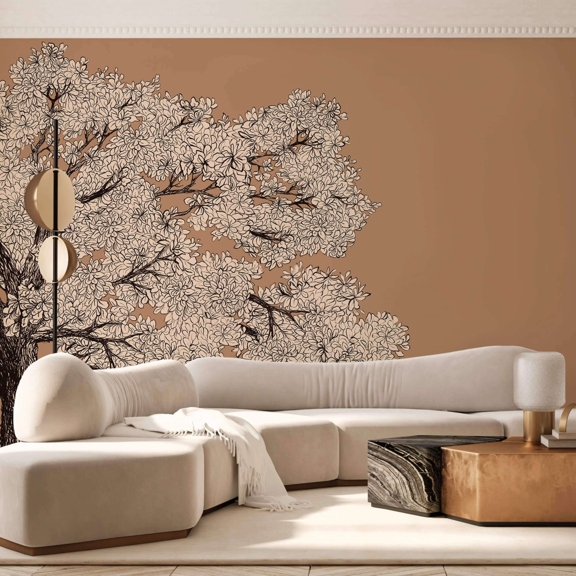 Дерево з білими квітами Дерево з білими квітами