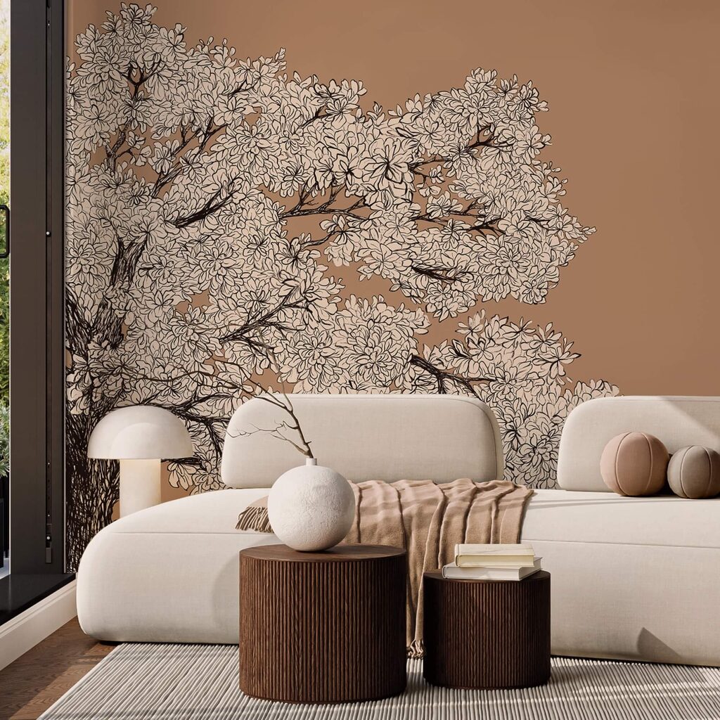 Дерево з білими квітами Дерево з білими квітами