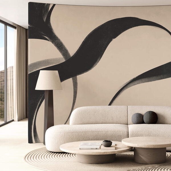 Чорно-біле зображення хвиль Чорно-біле зображення хвиль