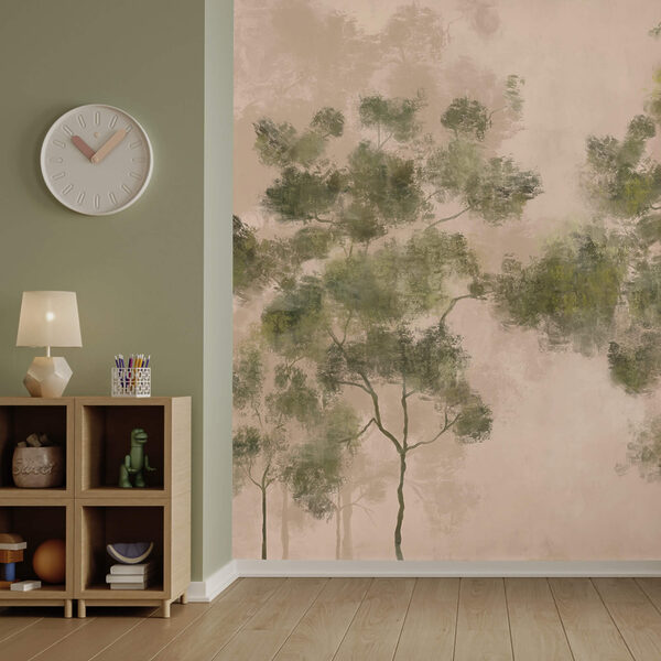 Група дерев із зеленим листям