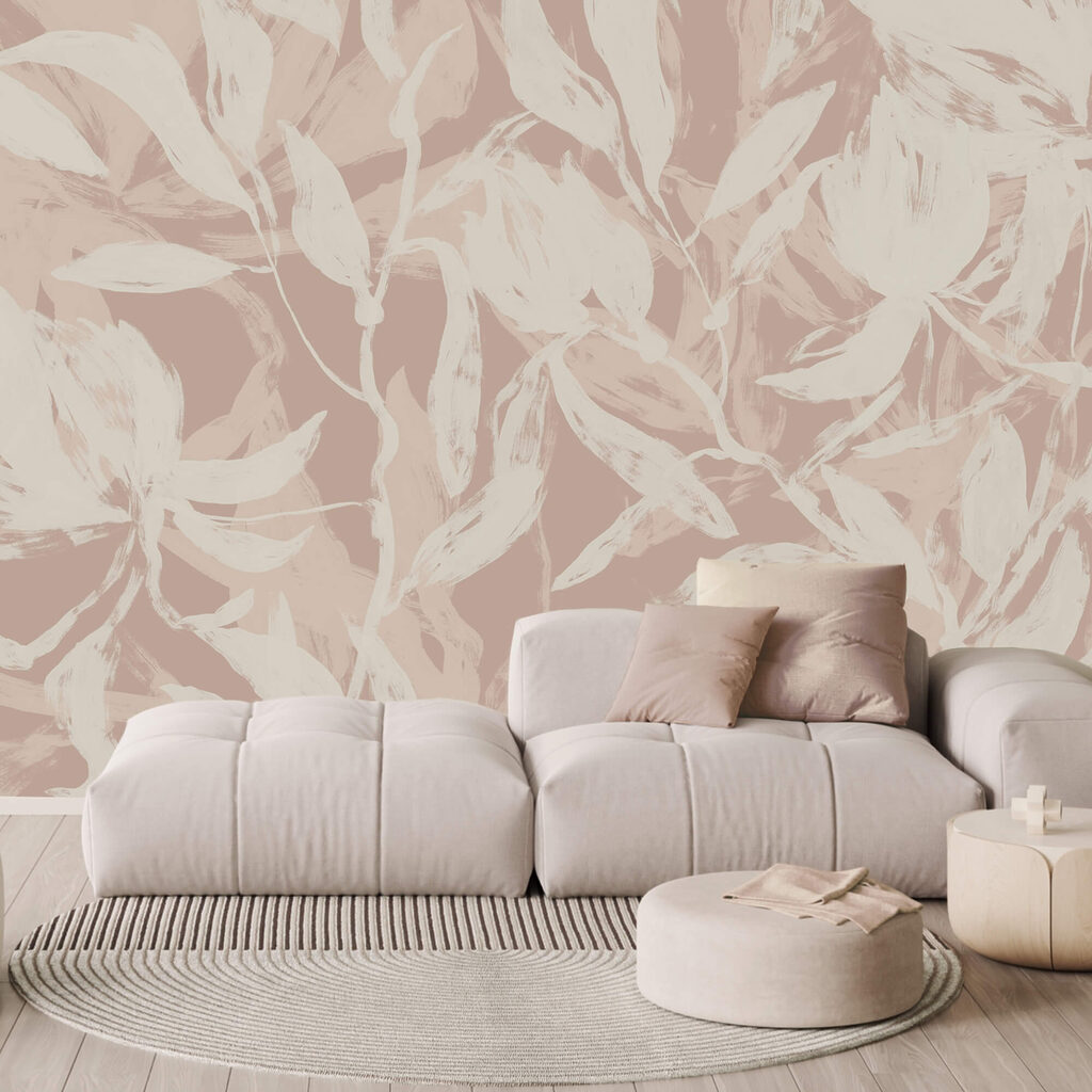 Ніжні листя на м'якому тлі Ніжні листя на м'якому тлі