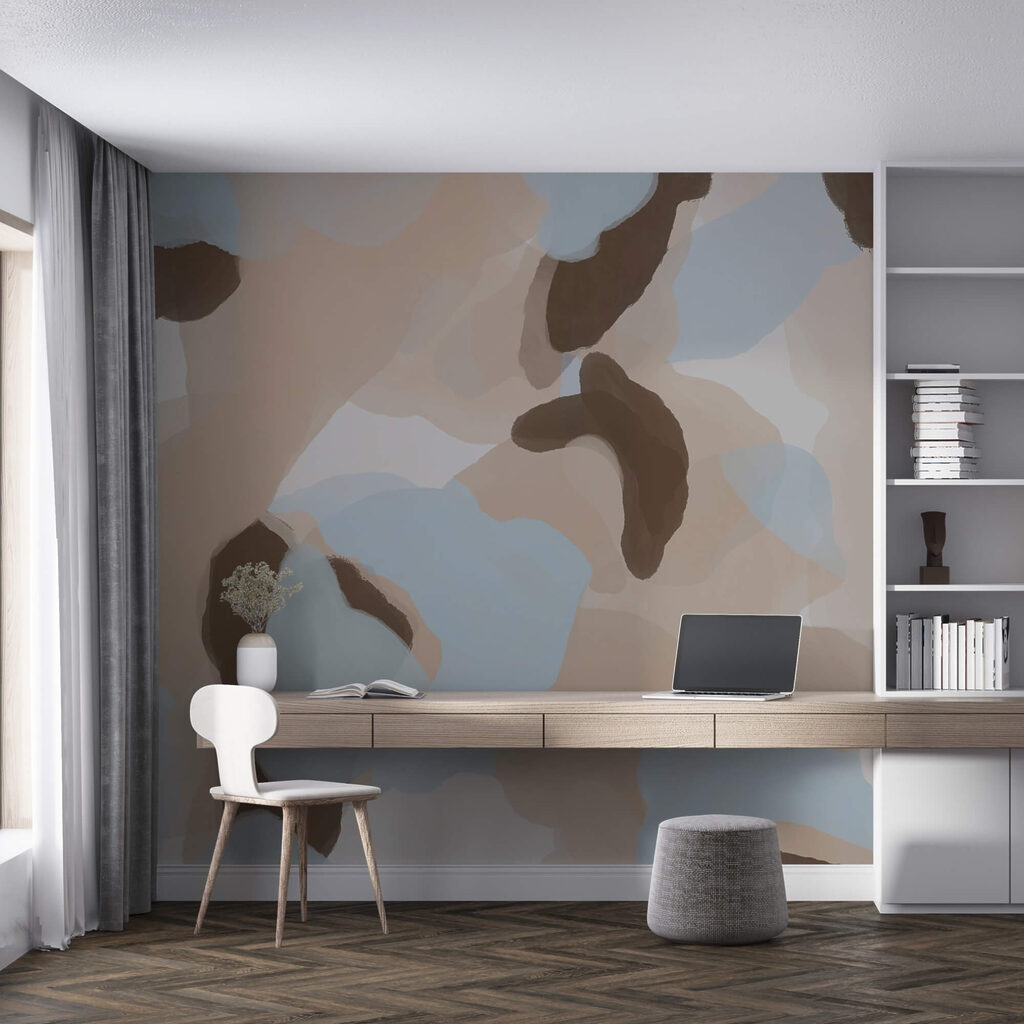 Абстрактні форми в ніжних кольорах Абстрактні форми в ніжних кольорах