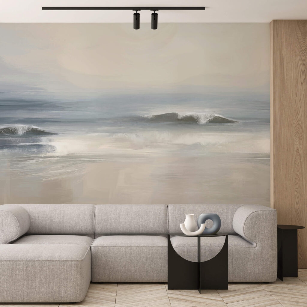 Хвилі, що розбиваються об берег Хвилі, що розбиваються об берег