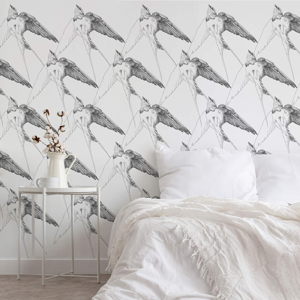 Група птахів з крилами