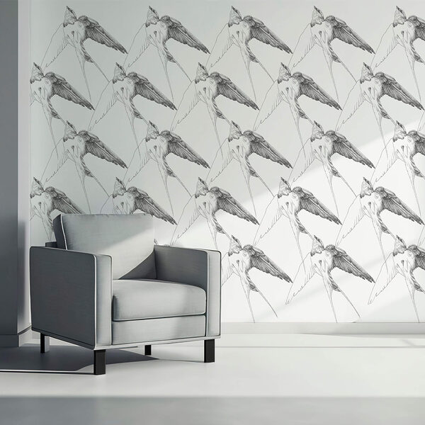 Група птахів з крилами