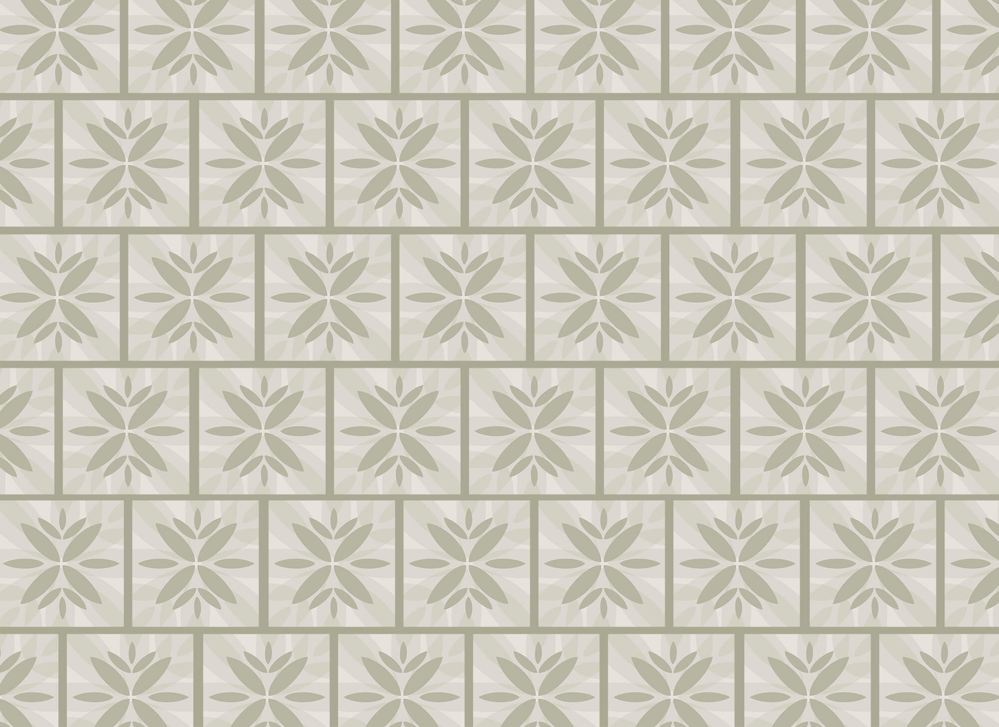 Pattern of flowers on a wall Pattern of flowers on a wall