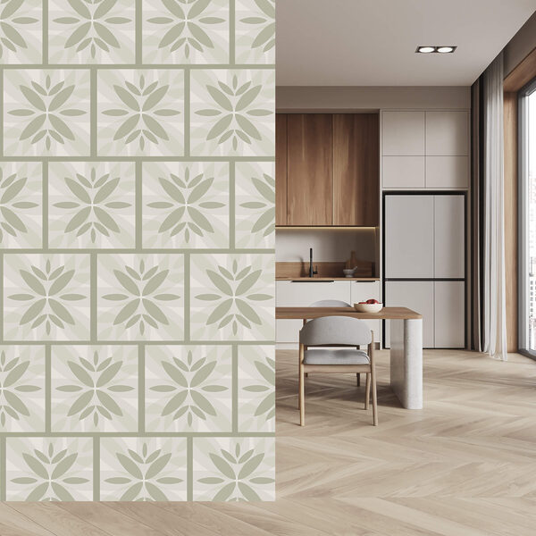 Візерунок квітів на стіні Візерунок квітів на стіні