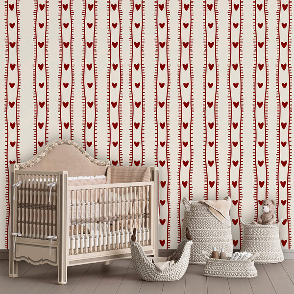 Червоно-білий візерунок