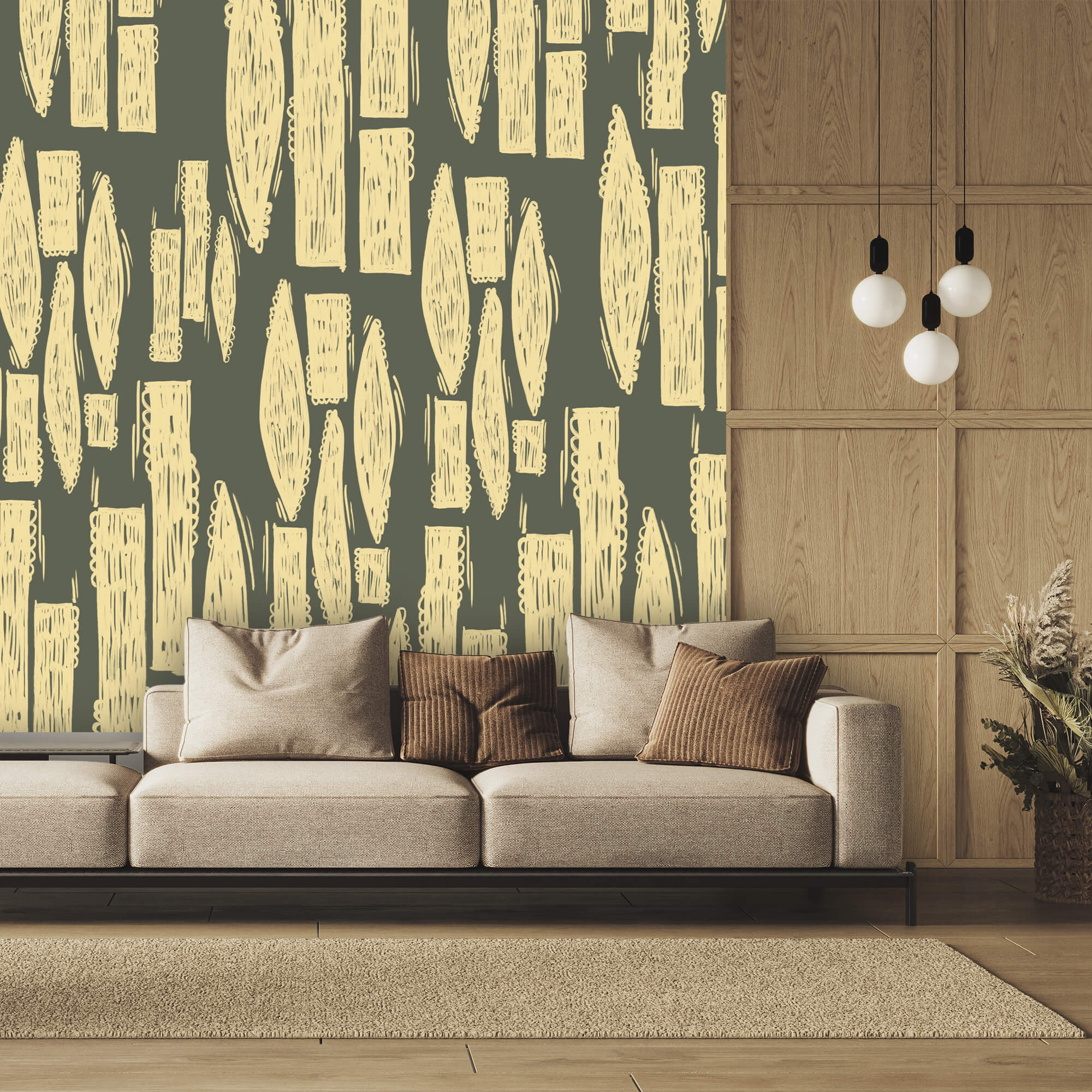 Візерунок з прямокутників і ліній Візерунок з прямокутників і ліній