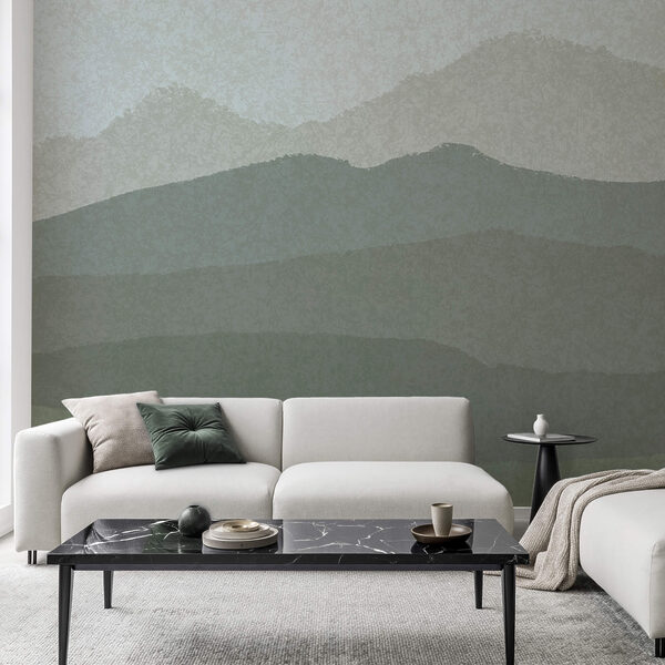 Пейзаж гір і туману Пейзаж гір і туману