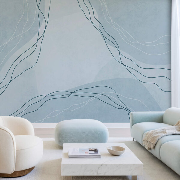 Синьо-білий фон з лініями Синьо-білий фон з лініями