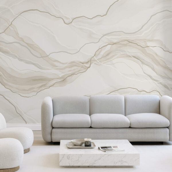 Біло-сіра мармурова поверхня