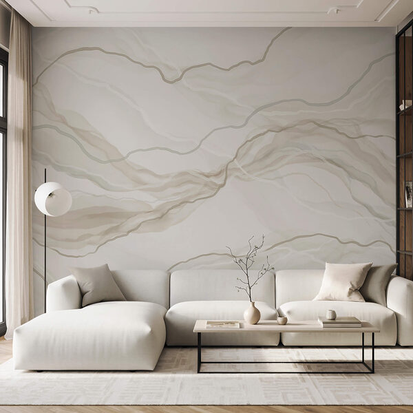 Біло-сіра мармурова поверхня