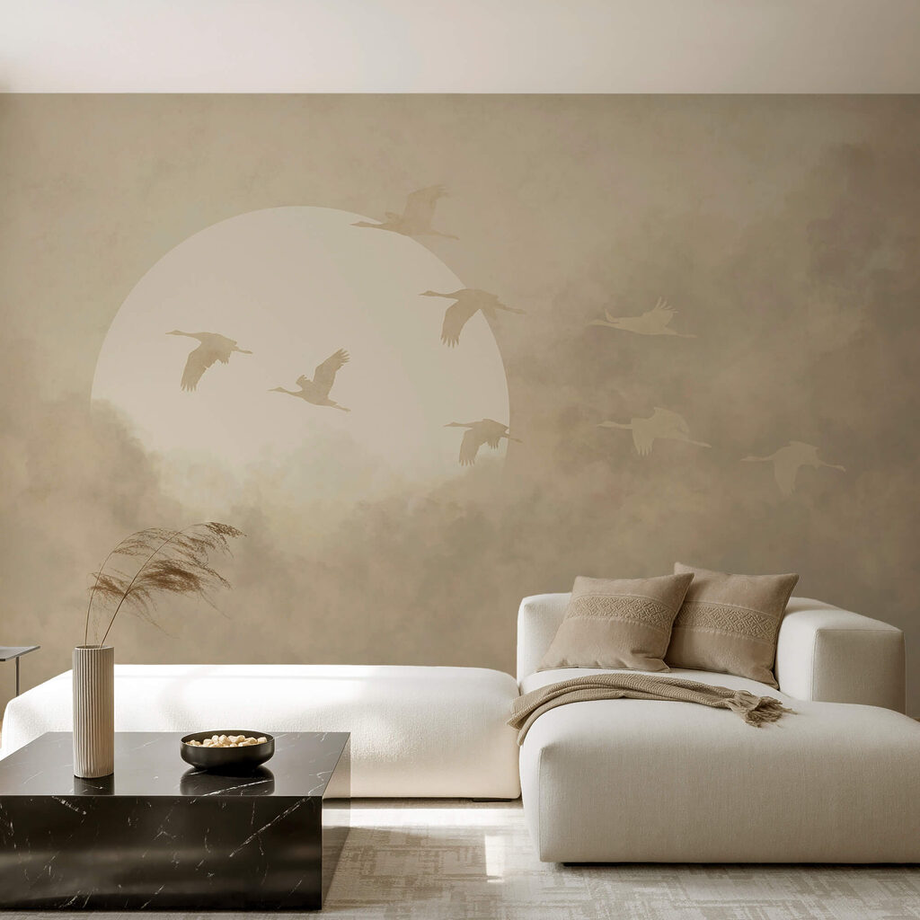 Птахи, що літають у небі