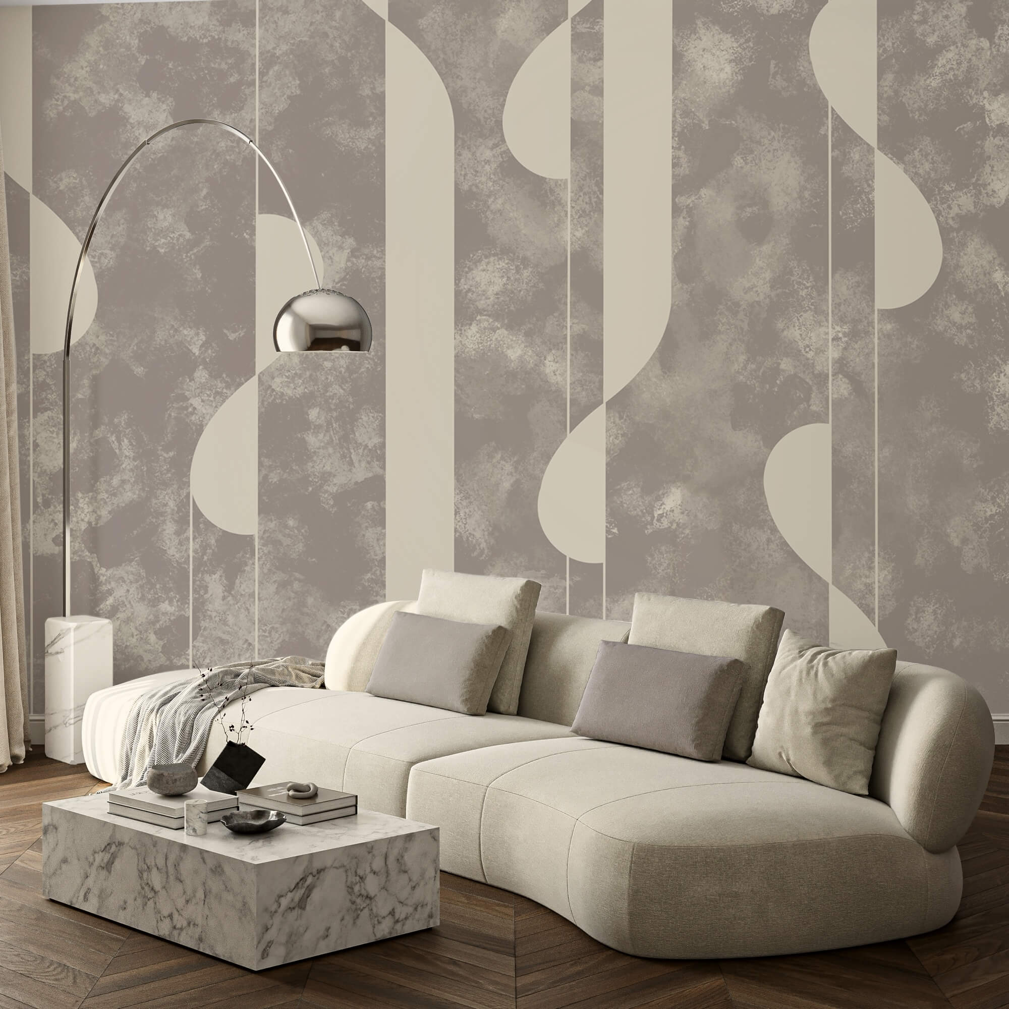 Абстрактний візерунок у ніжних тонах Абстрактний візерунок у ніжних тонах