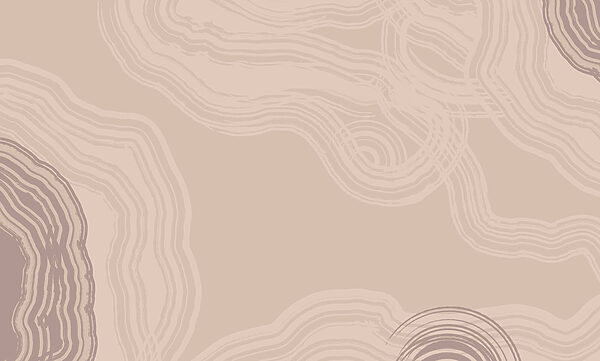 Fluid lines in soft earth tones