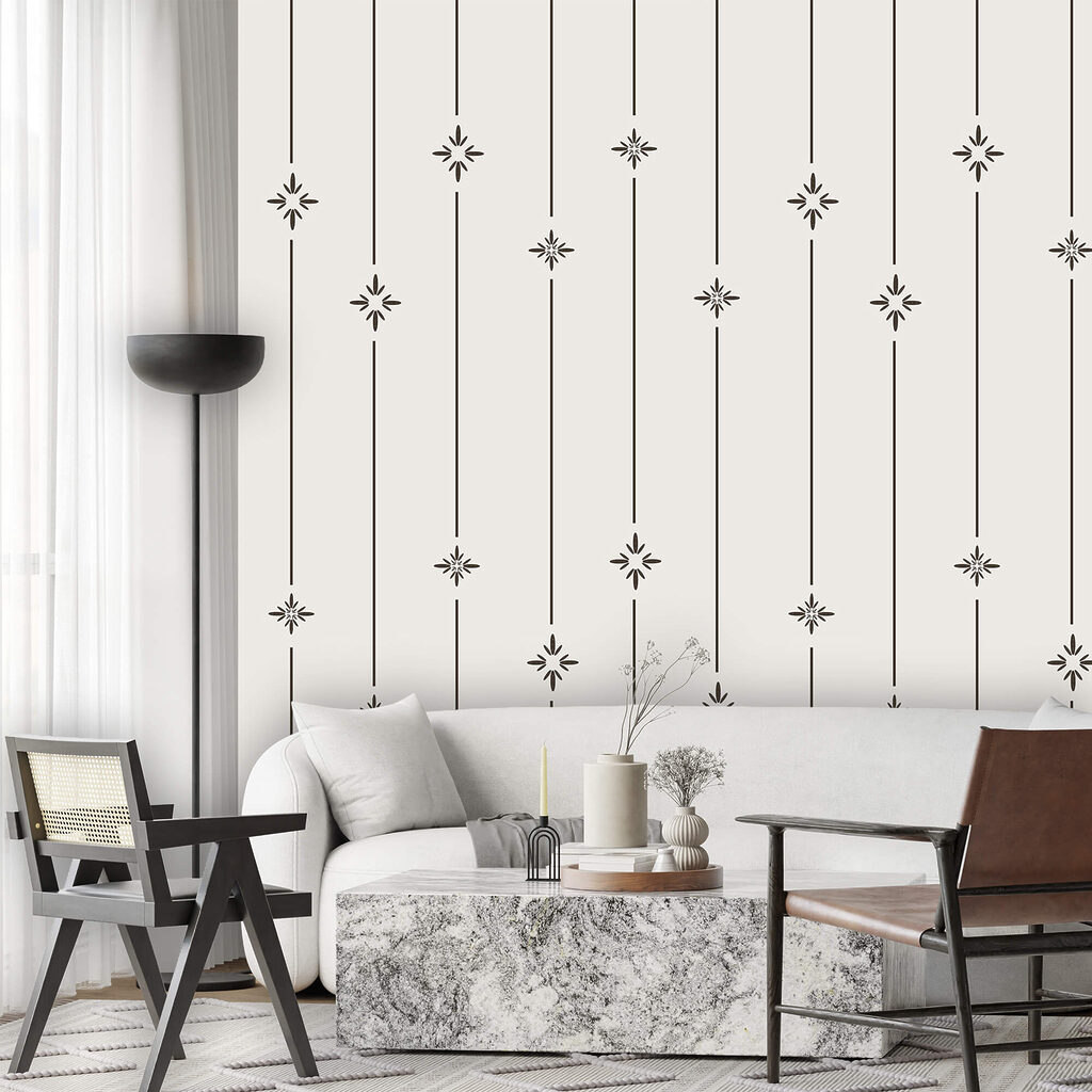 Візерунок із зірок і ліній Візерунок із зірок і ліній