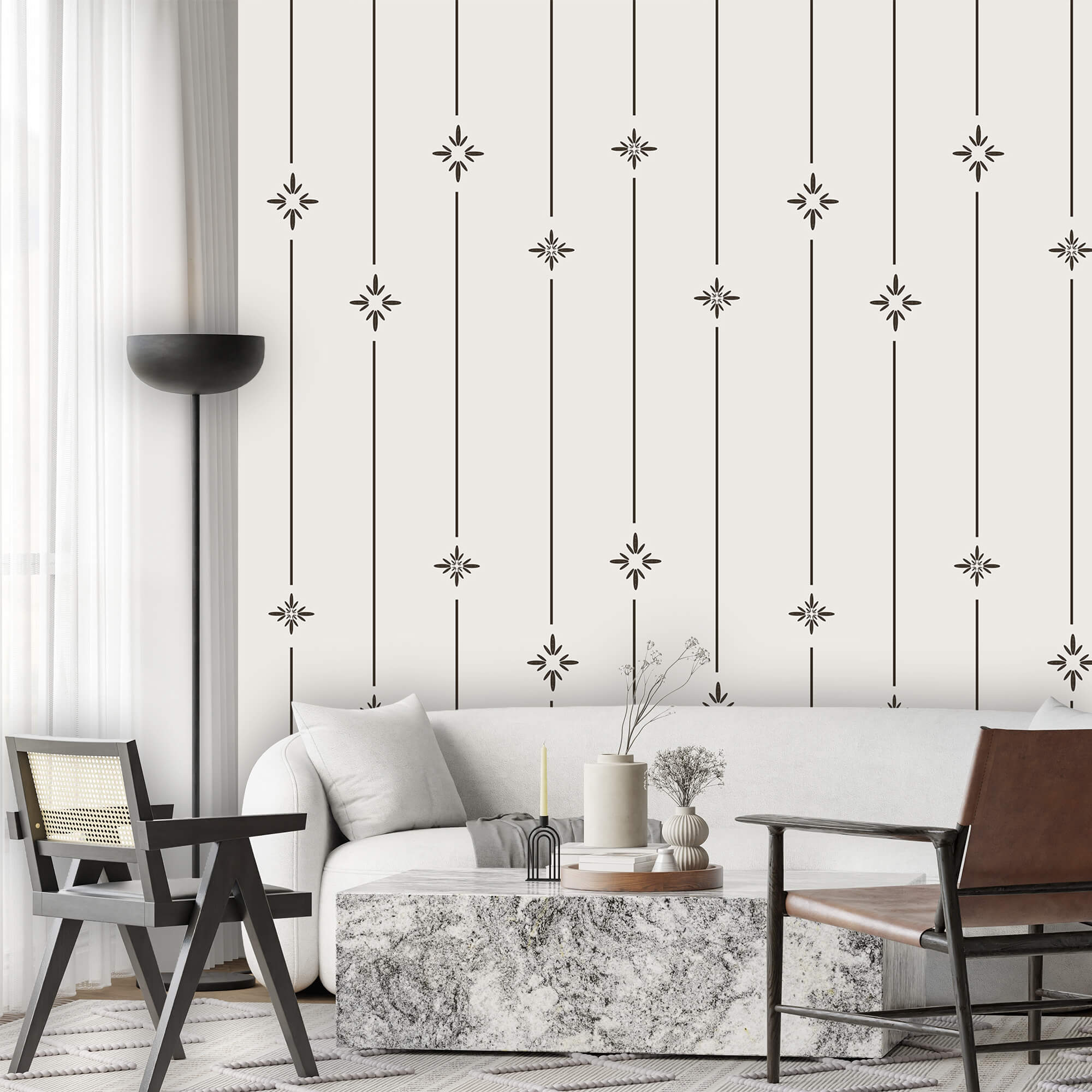 Візерунок із зірок і ліній Візерунок із зірок і ліній