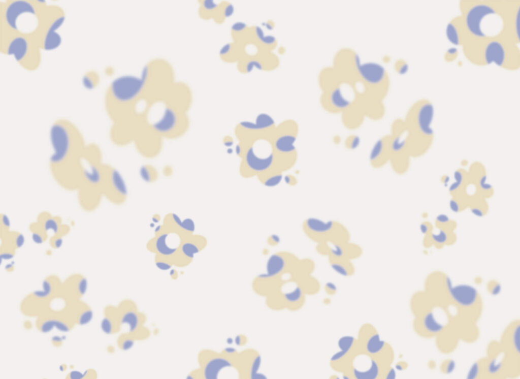Pattern of flowers on a white background Pattern of flowers on a white background