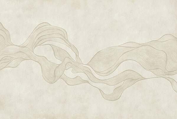 White and tan wavy pattern White and tan wavy pattern