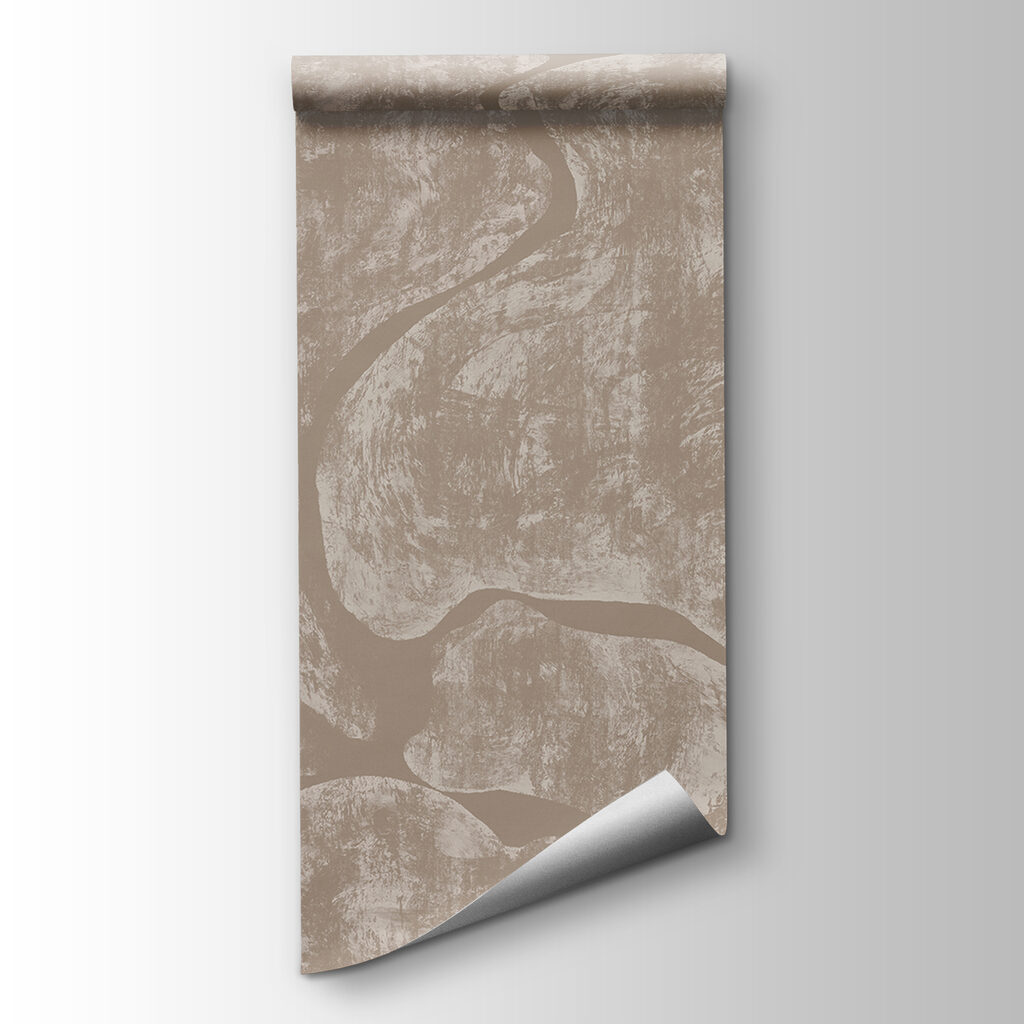 Organic pattern in muted tones Organic pattern in muted tones