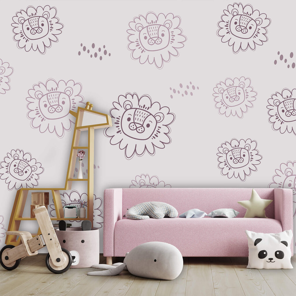 Візерунок із левових голів