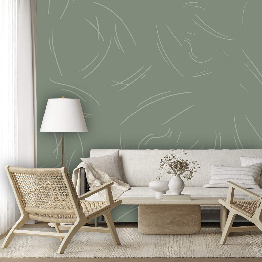 Сірий фон з білими лініями