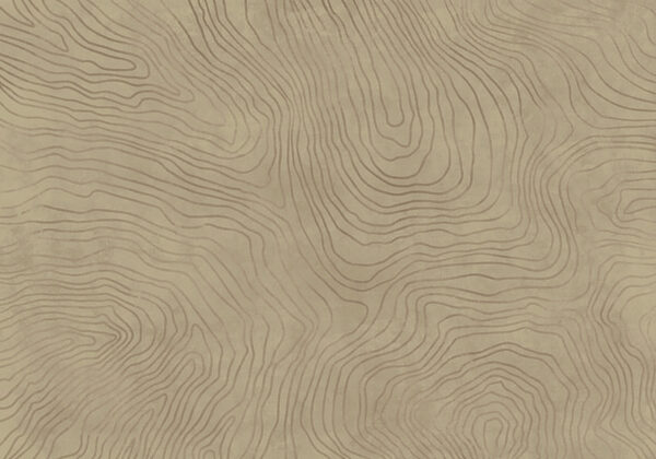 Tan and black pattern on a white surface
